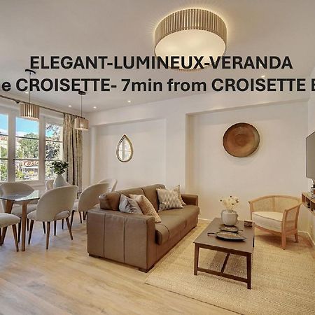Magnifique 3 Pieces Renove Cannes Centre 'Banane' Avec Veranda ! A2B88 Eksteriør billede