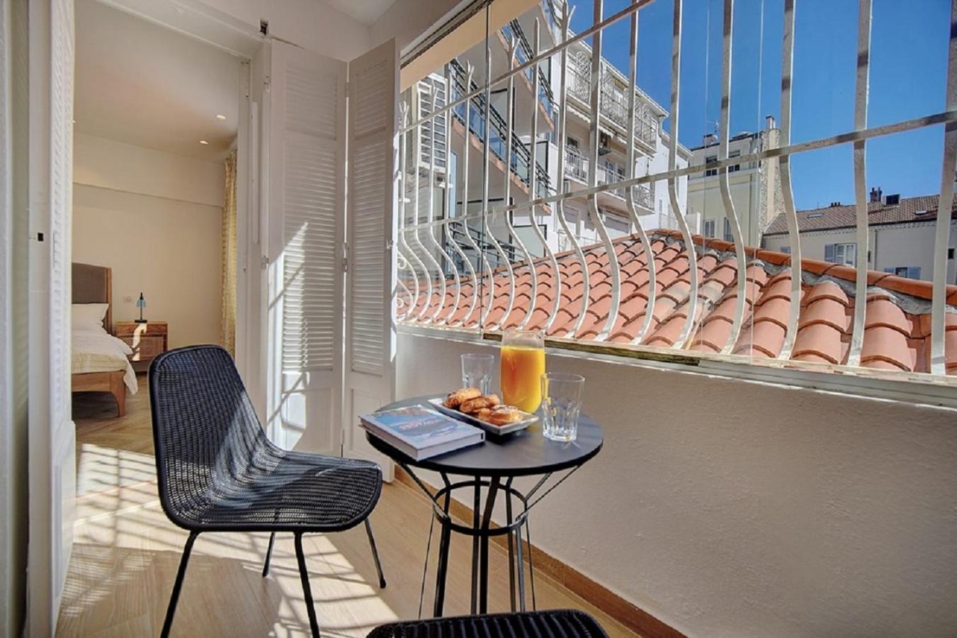 Magnifique 3 Pieces Renove Cannes Centre 'Banane' Avec Veranda ! A2B88 Eksteriør billede
