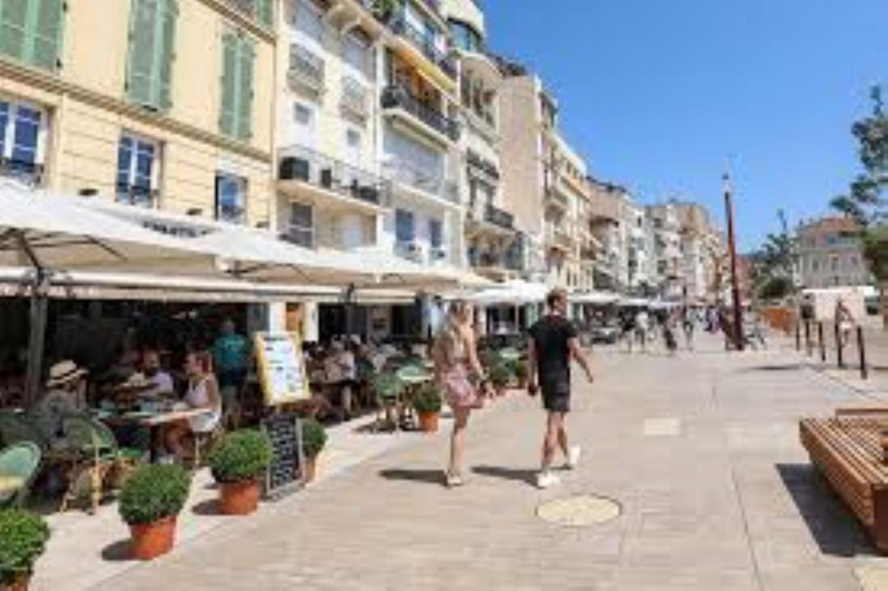 Magnifique 3 Pieces Renove Cannes Centre 'Banane' Avec Veranda ! A2B88 Eksteriør billede
