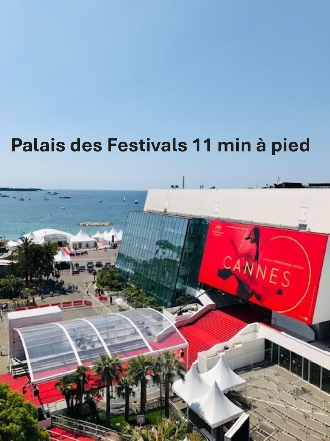 Magnifique 3 Pieces Renove Cannes Centre 'Banane' Avec Veranda ! A2B88 Eksteriør billede